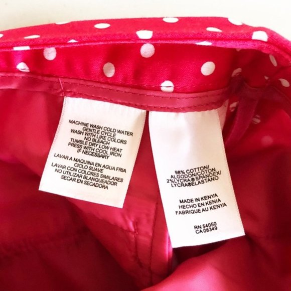 Jones New York Polka Dot Bermuda Shorts Sz 8P - Picture 8 of 8